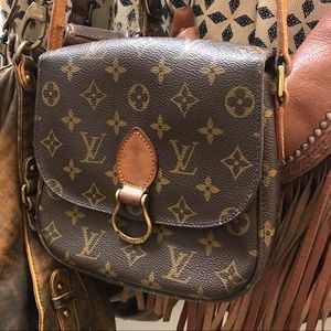Louis Vuitton Vintage Crossbody Saint Cloud MM Bag